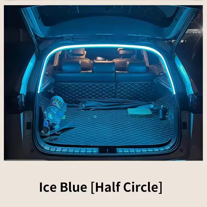Motion Sensor LED Car Trunk Light Strip – Easy Install Ambient Interior Lighting