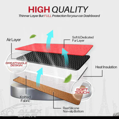 Apex Custom Fit Dashboard Mat Cover For Sedan, Hatchback, , MPV, Truck, SUV etc. (Copy)