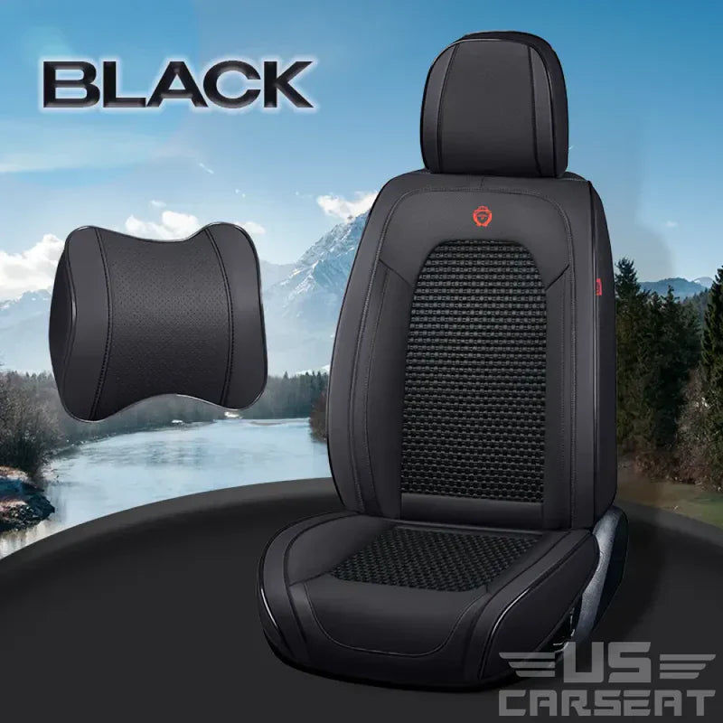 US Nox Full Set Universal Breathable Waterproof Vehicle Leather Cover for Cars, SUV